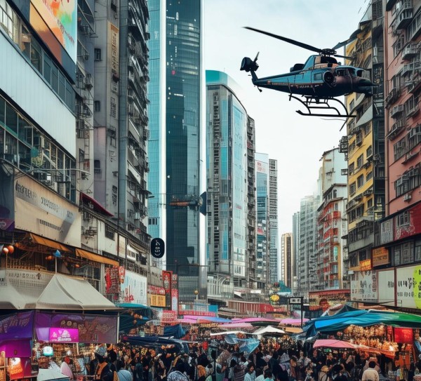 海港商贸城，商业与新闻的互动
