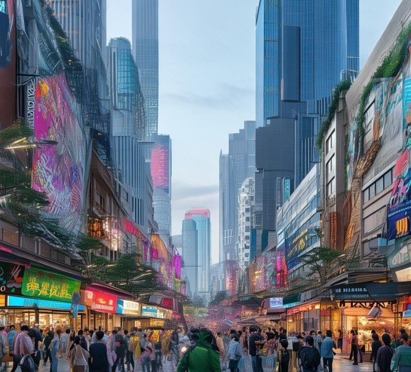 在鹰潭国际商贸城，商业生态焕新颜