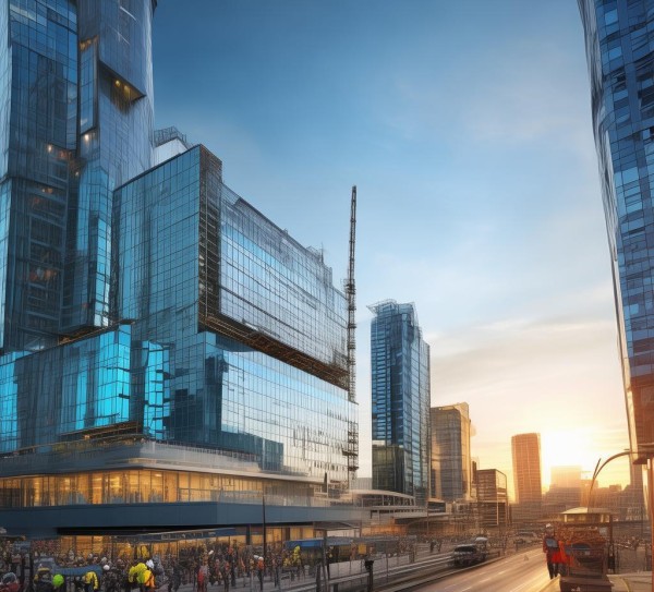 港南区商贸中心建设项目，发展新引擎