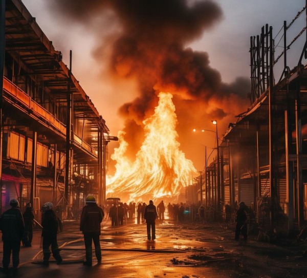 物流商贸城，一场特殊的火灾与教训