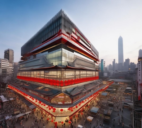 昆明国际商贸城，作为城市地标与商业新地标的重要平台。