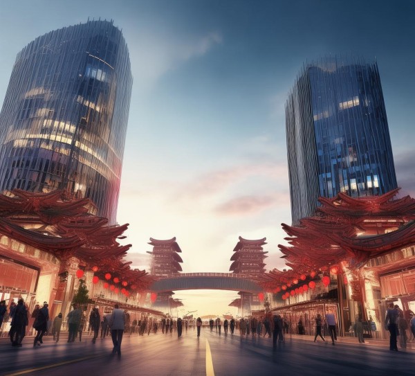 东方商贸城与南方国际商贸城，创新与发展的竞争与合作