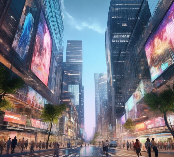 现代化城市与商业完美结合， Giving Your Business a Thriving Boost！