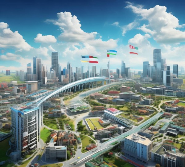 全球商贸服务，连接世界的重要纽带，涵盖农业、物流、贸易、金融、教育、医疗、旅游、体育娱乐等多个行业。