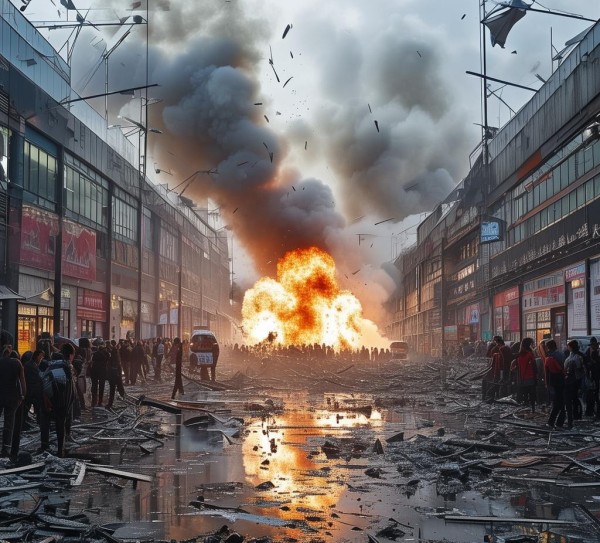 临平汽车商贸城发生爆炸，引发严重商业安全威胁