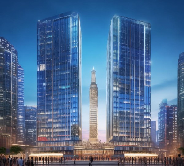 蓝海商贸城，商业革命新标杆，高端新标杆