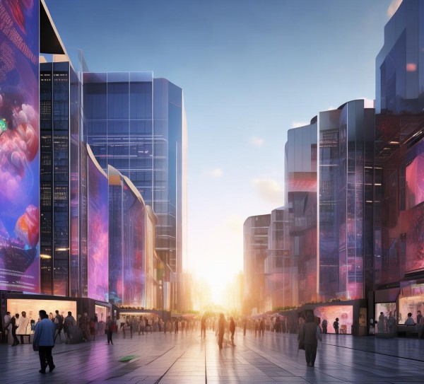 清溪镇金阳商贸广场，数字赋能新未来