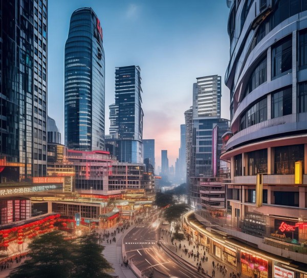 商贸中心 complexes in China