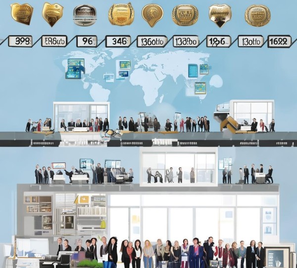 商贸公司从初创到崛起，历经 decades，凭借创新的商业模式和高效的管理团队，逐步从一个小型企业成长为全球领先的企业。