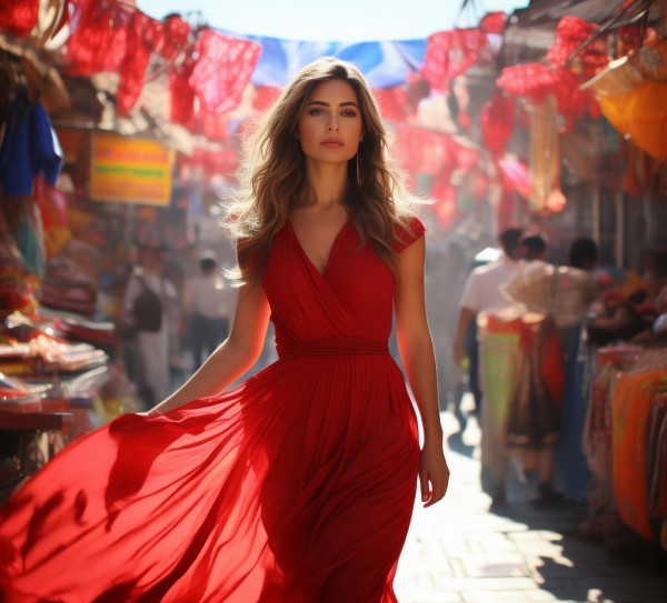 丽人商贸服务的行走红,红色成功 丽人商贸服务的行走红,红色成功