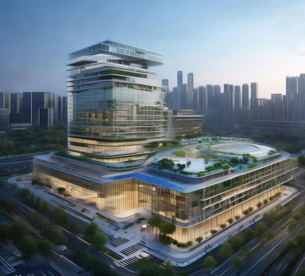 恒瑞石城商贸城,智慧与环保的典范 恒瑞石城商贸城,智慧与环保的典范