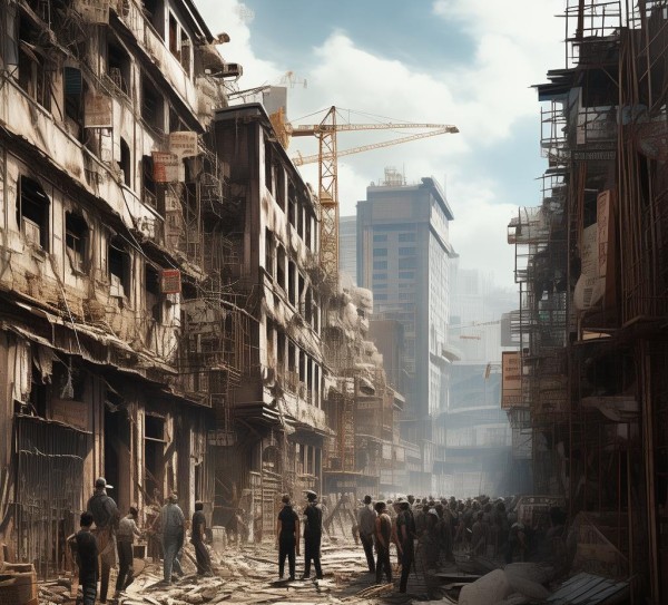 连云港商贸街拆除，历史与现实的对话