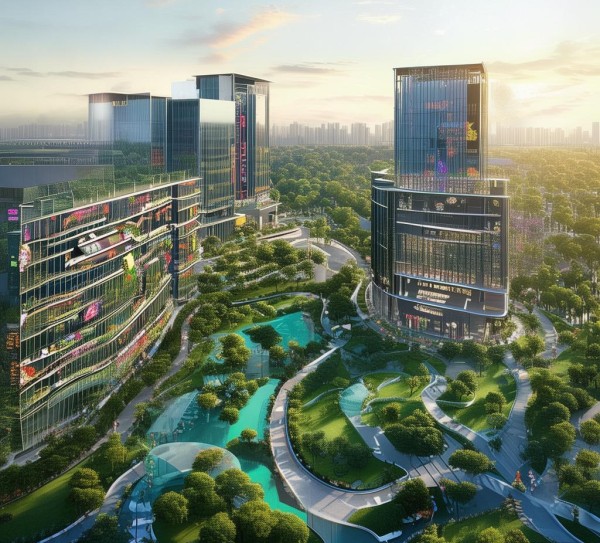 永川国际商贸城,商业与生态的未来与完美融合 永川国际商贸城,商业与生态的未来与完美融合
