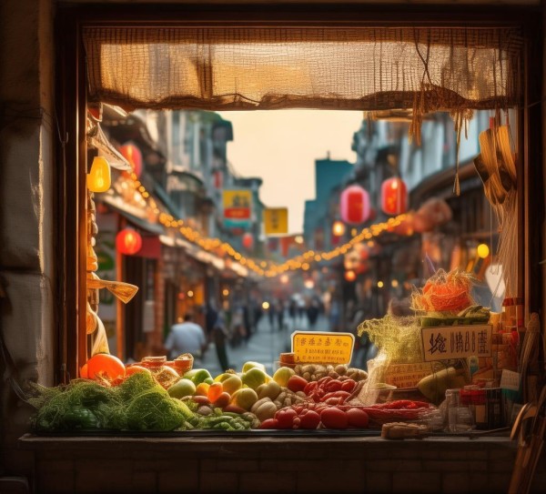 温暖的商业之窗,惠水商贸街 温暖的商业之窗,惠水商贸街