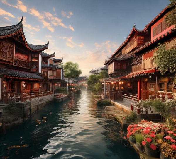 南阳水运商贸文化城，千年文明与现代创新的融合艺术