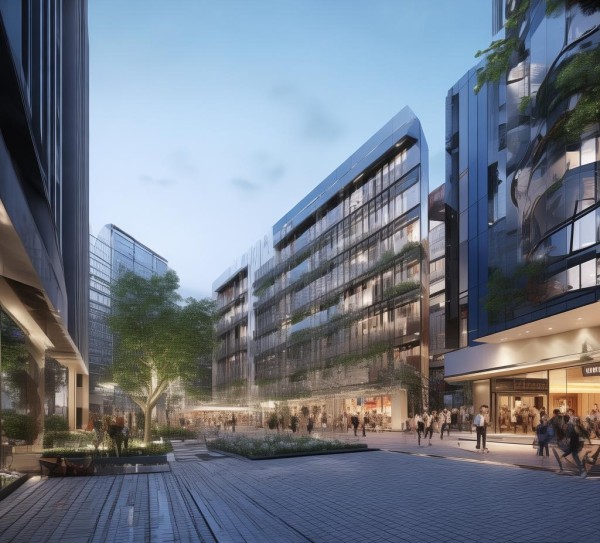 鹤壁商贸城,品质生活,品质工程,品质生活与品质工程并行的商业空间 鹤壁商贸城,品质生活,品质工程,品质生活与品质工程并行的商业空间