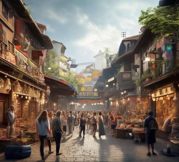 商贸小镇，创新与合作的典范经典案例