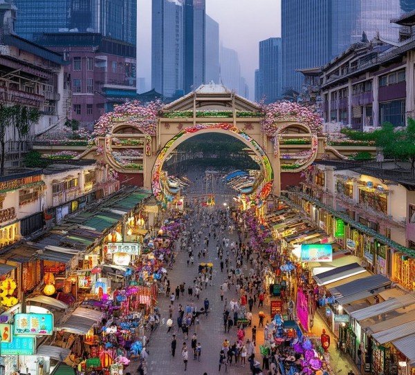 花桥国际商贸城,商业与文化的交融典范 花桥国际商贸城,商业与文化的交融典范