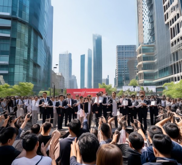 商贸城与中建一公司签约，未来合作更加紧密