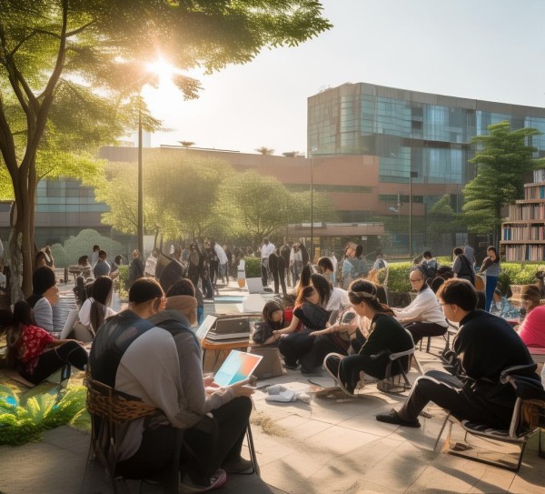 商贸职业技术学院校园新闻与学生生活的真实写照