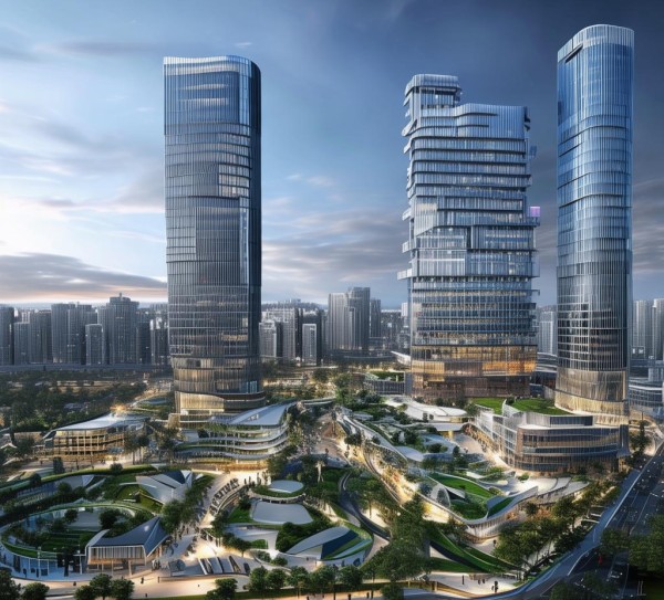 城市品质，乐居商贸大厦周边项目规划研究