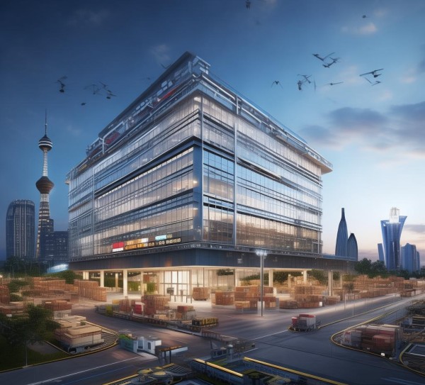 国际物流中心,连接中国与世界的枢纽 国际物流中心,连接中国与世界的枢纽