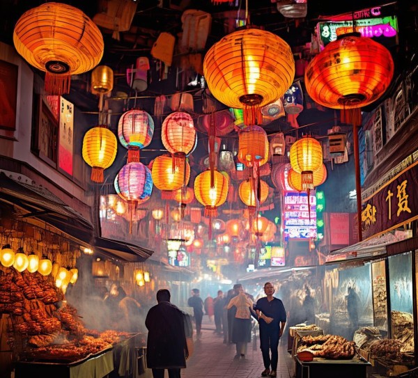 泰和商贸城烧烤夜市，文化与商业碰撞的精彩体验