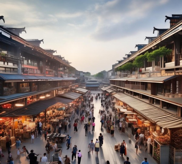 长治响水国际商贸城,开放与合作的典范 长治响水国际商贸城,开放与合作的典范