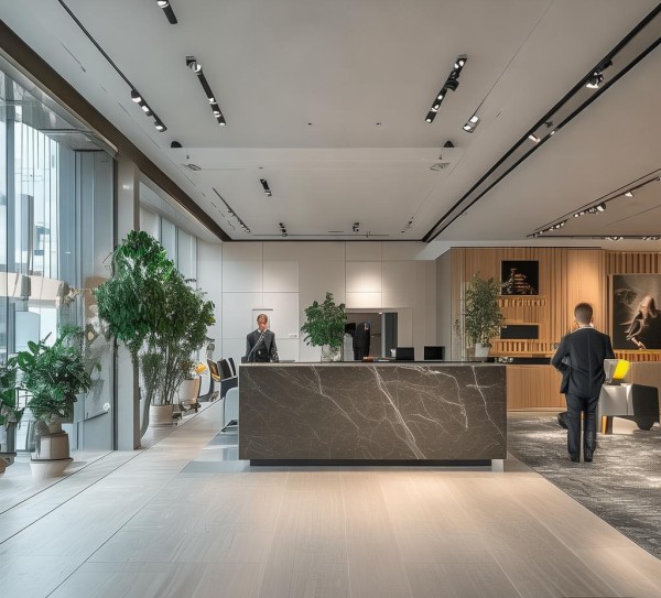 如何让商贸公司更优雅与高效—装修案例 如何让商贸公司更优雅与高效—装修案例