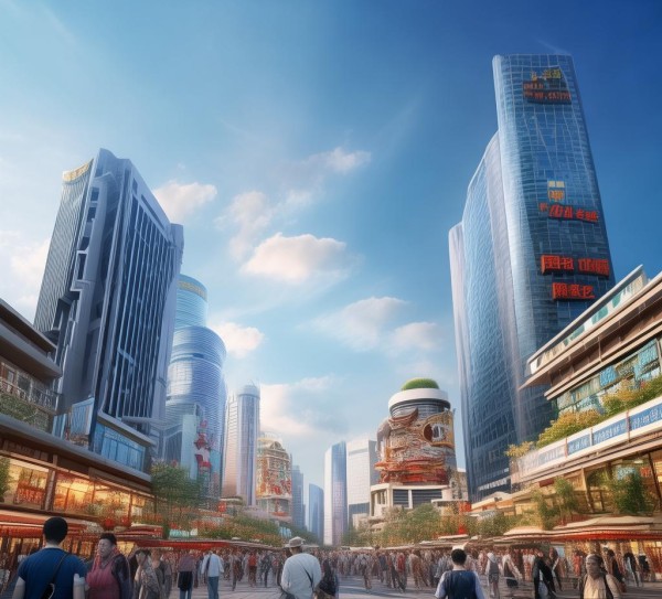 登封国际商贸城，河南经济中心，国际商旅热门目的地，河南城市形象代表。