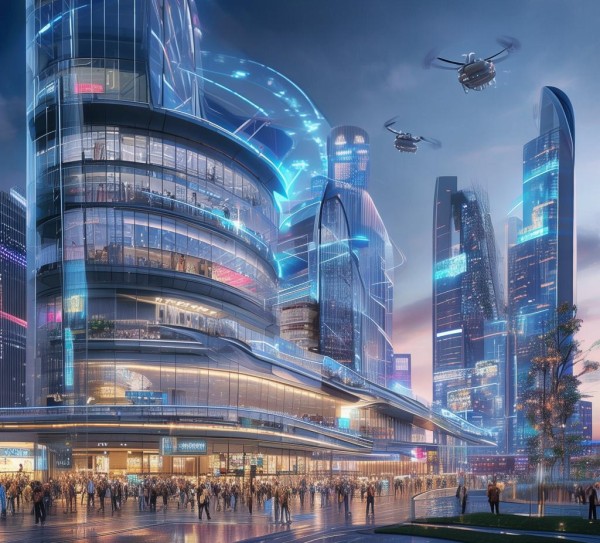 智能城市与商业创新的融合，临空商贸城