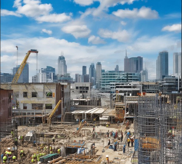 含山商贸城改造项目推进中，稳步向未来