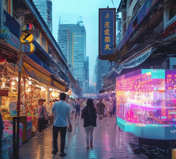 阜新商贸城，新闻与视频的融合