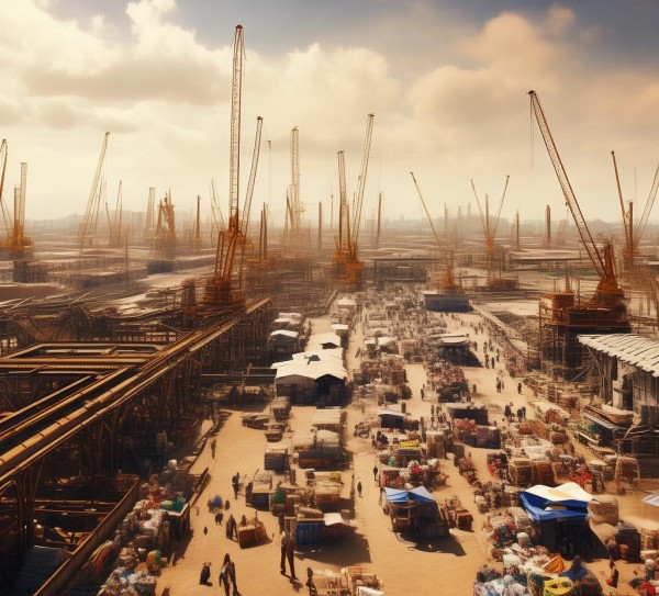 安哥拉商贸工程项目，工业与贸易的蓬勃发展