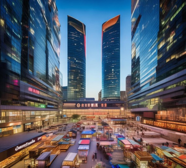 万国商贸城,商业城市的奇迹 万国商贸城,商业城市的奇迹