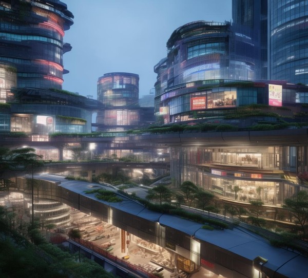 清川商贸城作为商业未来的新标杆