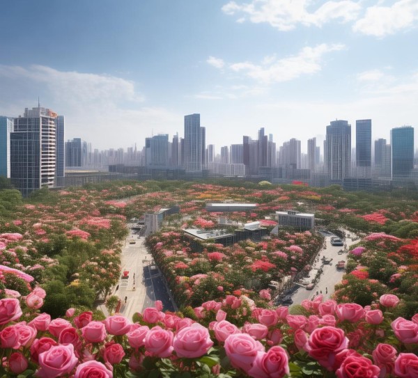 玫瑰园商贸城,城市发展的新引擎 玫瑰园商贸城,城市发展的新引擎