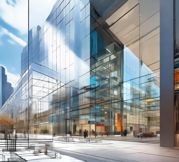 商贸中心装修案例,从设计到实践的现代设计之旅 商贸中心装修案例,从设计到实践的现代设计之旅