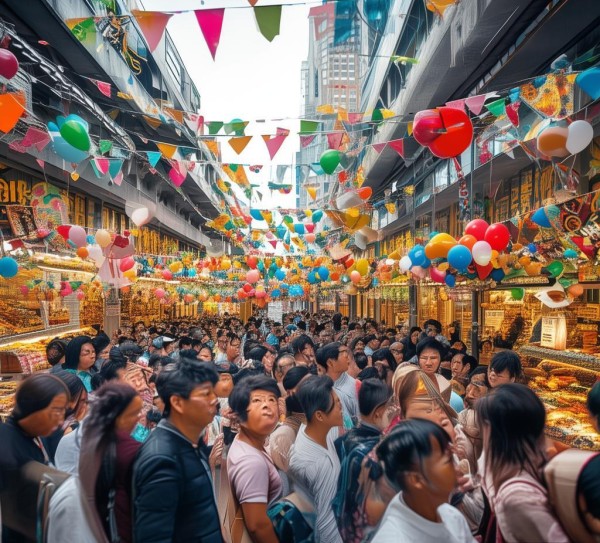 锦荣商贸城今日迎来开门红