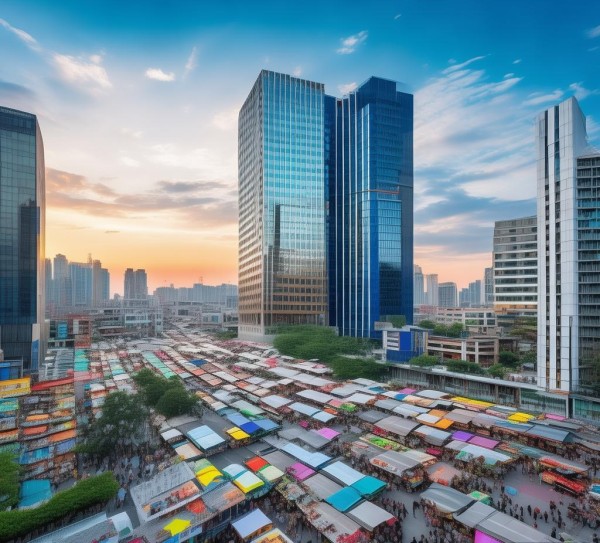 义乌商贸城四区发展与机遇并存