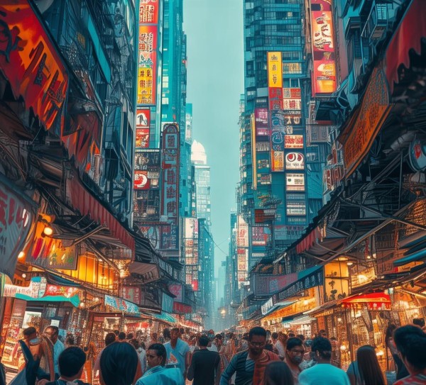 商贸之城，商业活力的中心