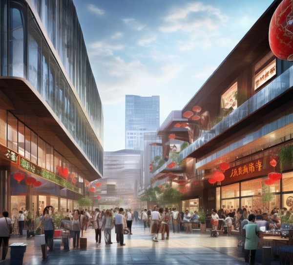 南充西部商贸城，开放与融合，创新引领未来