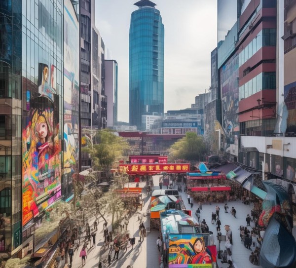 宁波国际商贸城,商业与艺术的交融 宁波国际商贸城,商业与艺术的交融