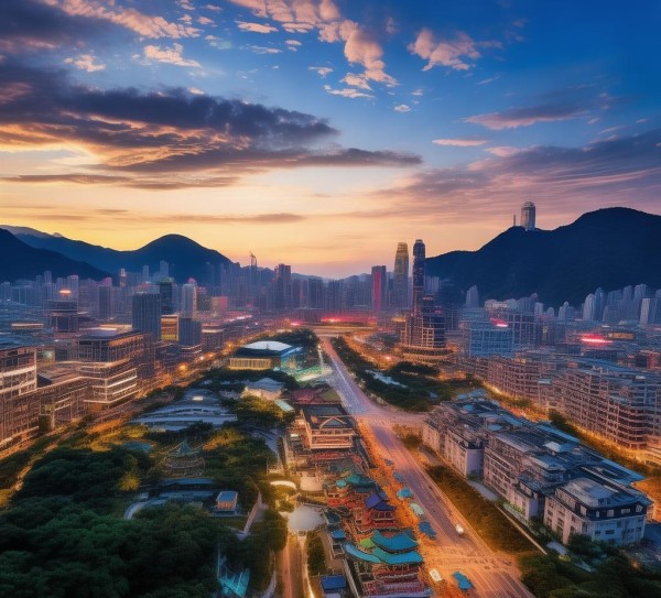 鲁山五洲商贸城,连接两山的璀璨明珠 鲁山五洲商贸城,连接两山的璀璨明珠