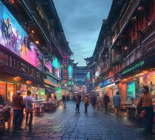 东市商贸区，数字赋能新机遇。