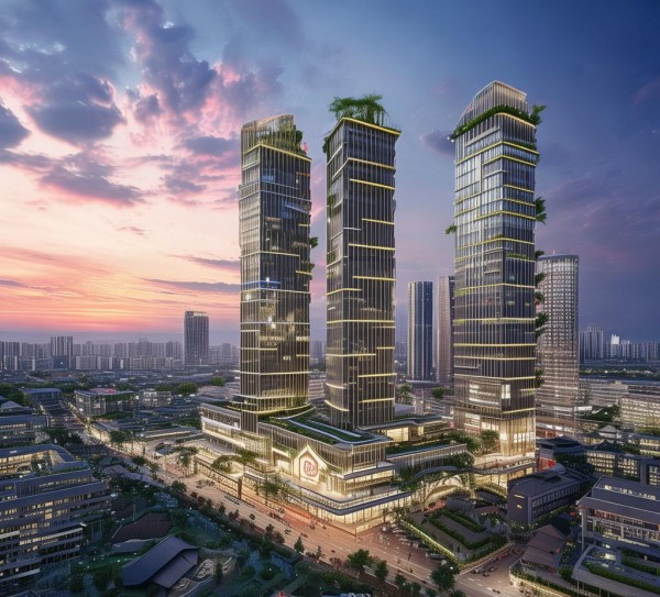 阳春市新居商贸城，创新与融合，开启未来