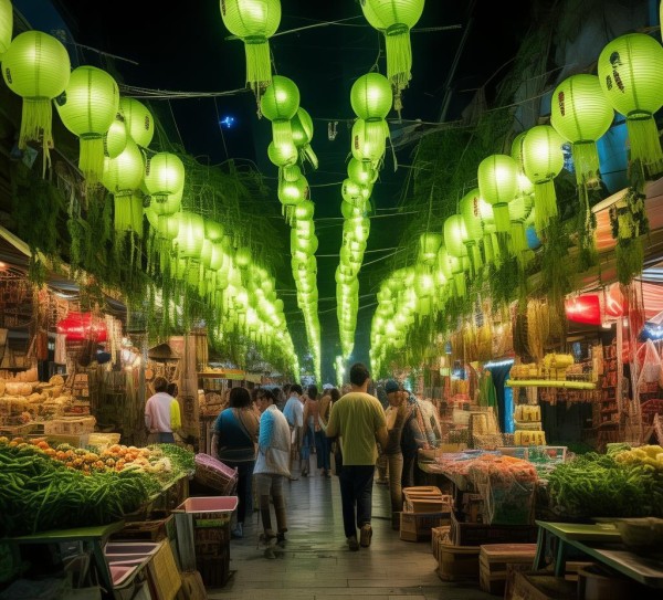 绿色农商贸夜市，助力地方经济的可持续发展