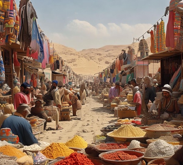 金丝路商贸，连接东方与西方的商贸纽带