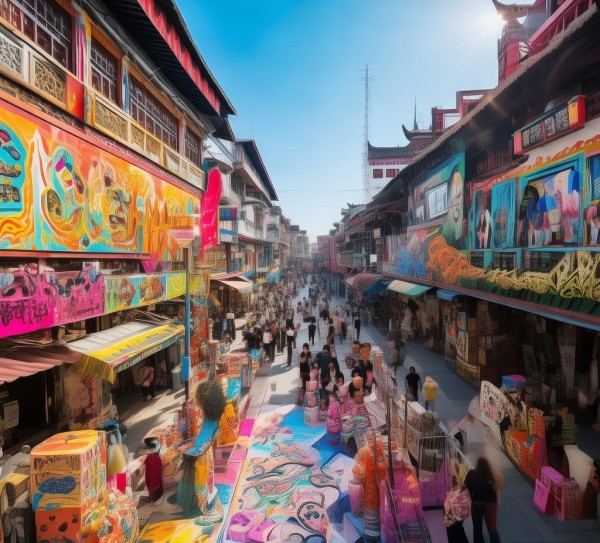 京航商贸城,商业与艺术的完美融合,商业街艺术节特别活动 京航商贸城,商业与艺术的完美融合,商业街艺术节特别活动