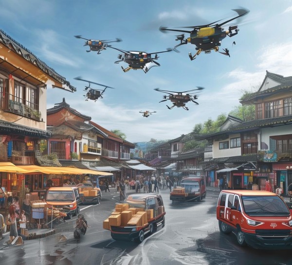 商贸物流函数在县城中的应用与案例分析